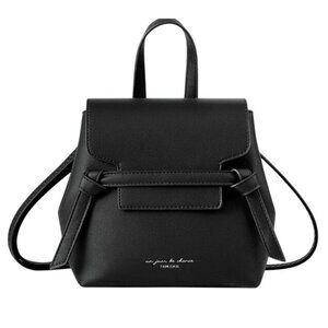 Taomicmic Mini Backpack Purse, Convertible Daypack Crossbody Bags Faux Leather